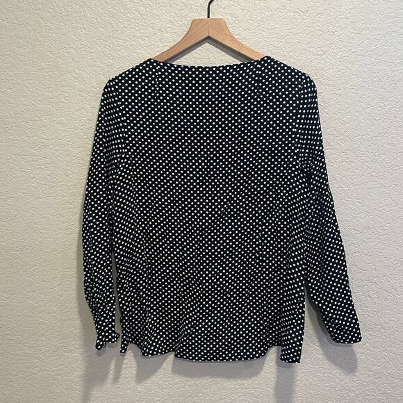 Philosophy Polka Dot Blouse Small - Picture 6 of 6